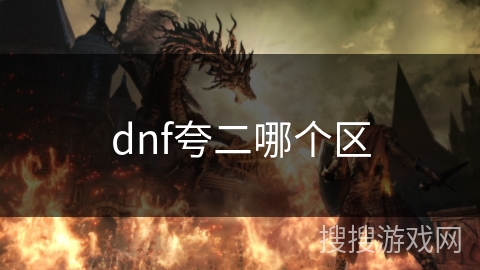 dnf夸二哪个区