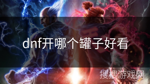 dnf开哪个罐子好看