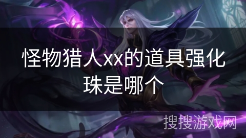 怪物猎人xx的道具强化珠是哪个