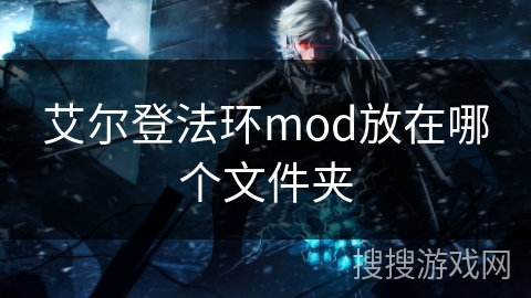 艾尔登法环mod放在哪个文件夹 艾尔登法环mod放在哪个文件夹