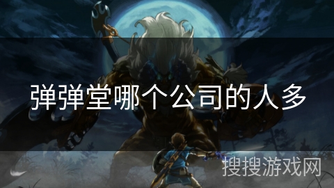 弹弹堂哪个公司的人多