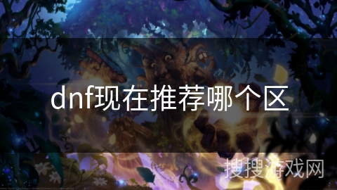 dnf现在推荐哪个区