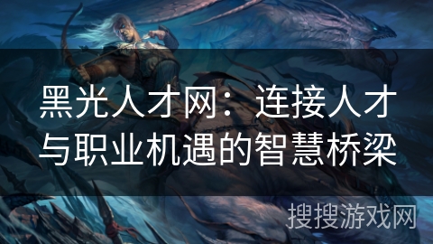 黑光人才网：连接人才与职业机遇的智慧桥梁