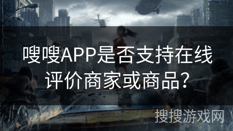 嗖嗖APP是否支持在线评价商家或商品？