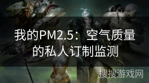我的PM2.5：空气质量的私人订制监测