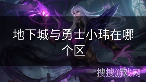 地下城与勇士小玮在哪个区