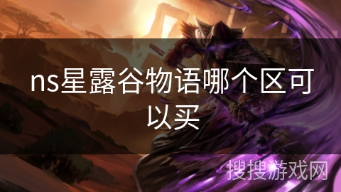 ns星露谷物语哪个区可以买
