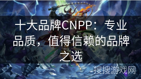 十大品牌CNPP：专业品质，值得信赖的品牌之选