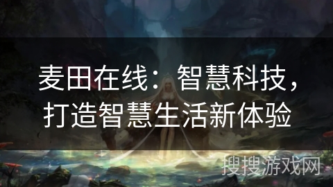 麦田在线：智慧科技，打造智慧生活新体验