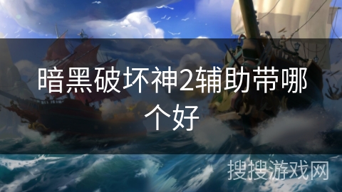 暗黑破坏神2辅助带哪个好
