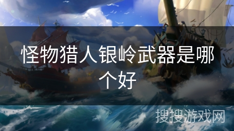 怪物猎人银岭武器是哪个好