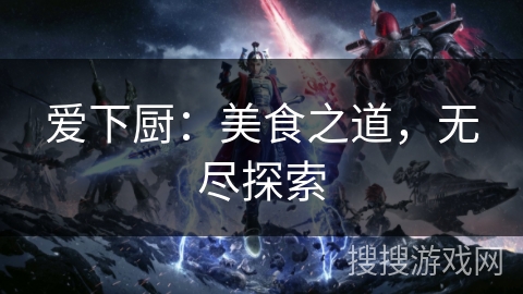 爱下厨：美食之道，无尽探索