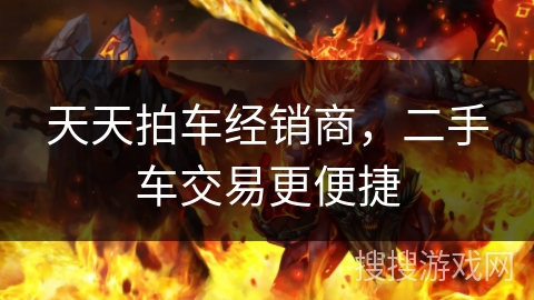 天天拍车经销商，二手车交易更便捷