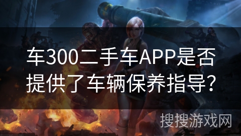 车300二手车APP是否提供了车辆保养指导？