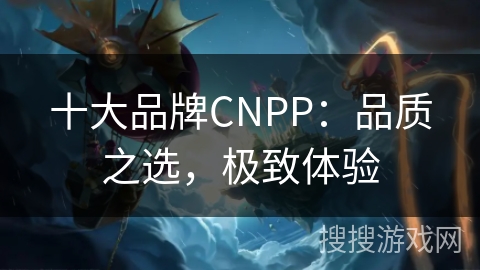 十大品牌CNPP：品质之选，极致体验