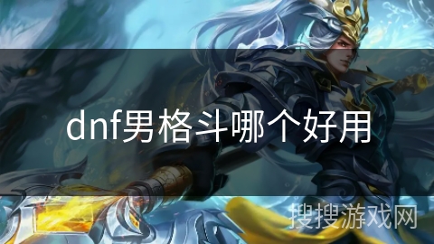 dnf男格斗哪个好用