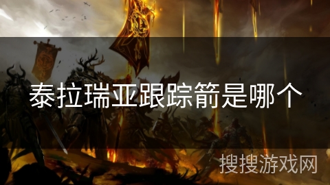 泰拉瑞亚跟踪箭是哪个 泰拉瑞亚跟踪箭是哪个