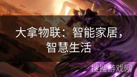 大拿物联：智能家居，智慧生活