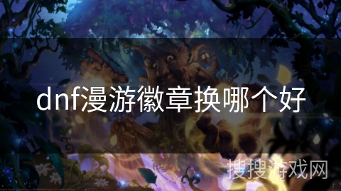 dnf漫游徽章换哪个好