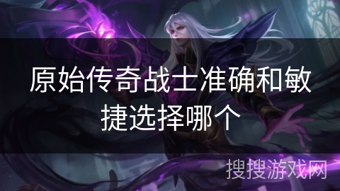 原始传奇战士准确和敏捷选择哪个