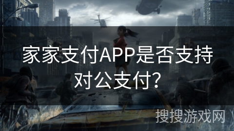 家家支付APP是否支持对公支付？