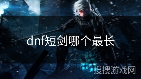 dnf短剑哪个最长