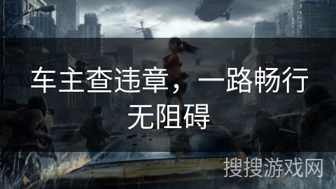 车主查违章，一路畅行无阻碍