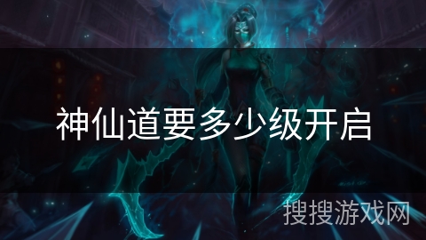 神仙道要多少级开启