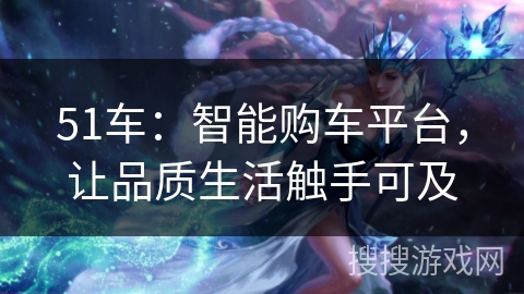 51车：智能购车平台，让品质生活触手可及