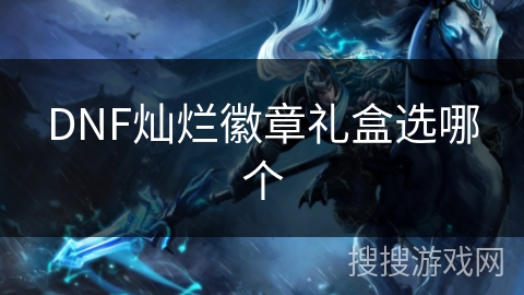 DNF灿烂徽章礼盒选哪个