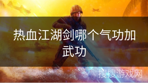 热血江湖剑哪个气功加武功