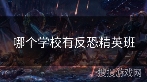 哪个学校有反恐精英班