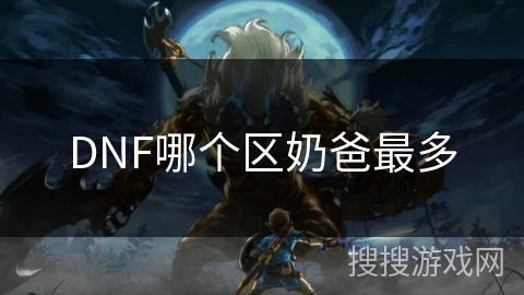 DNF哪个区奶爸最多