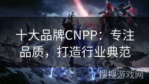 十大品牌CNPP:专注品质,打造行业典范 十大品牌CNPP:专注品质,打造行业典范