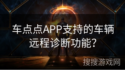 车点点APP支持的车辆远程诊断功能？