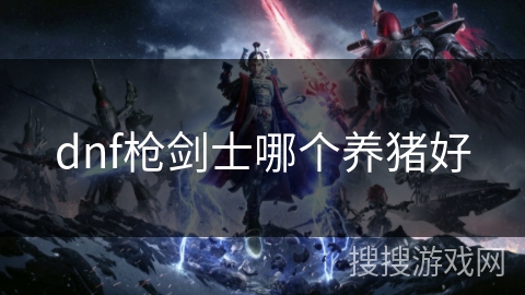dnf枪剑士哪个养猪好