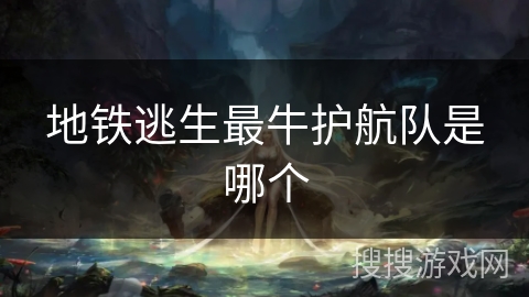 地铁逃生最牛护航队是哪个 地铁逃生最牛护航队是哪个