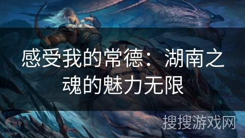 感受我的常德：湖南之魂的魅力无限