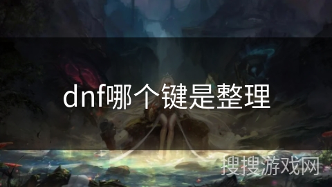 dnf哪个键是整理
