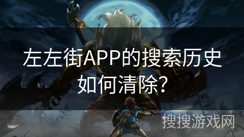 左左街APP的搜索历史如何清除？