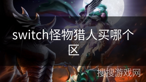 switch怪物猎人买哪个区