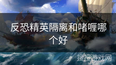 反恐精英隔离和啫喱哪个好