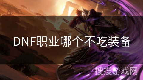 DNF职业哪个不吃装备