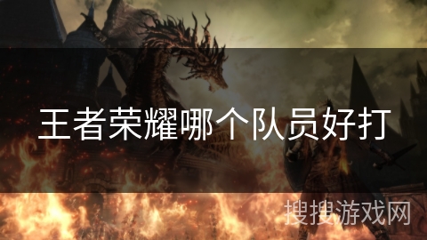 王者荣耀哪个队员好打