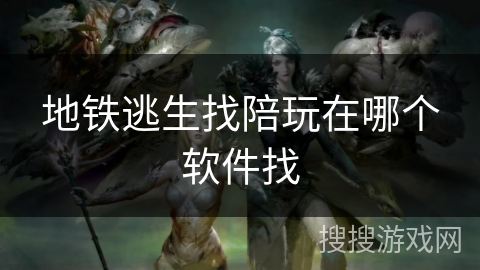 地铁逃生找陪玩在哪个软件找