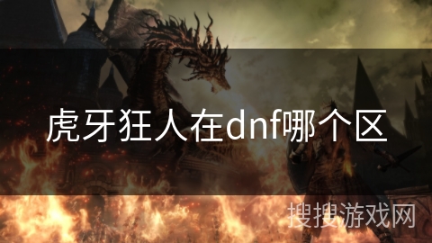 虎牙狂人在dnf哪个区