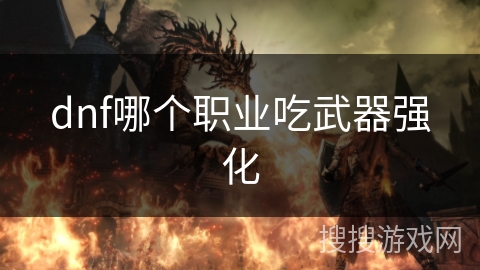 dnf哪个职业吃武器强化