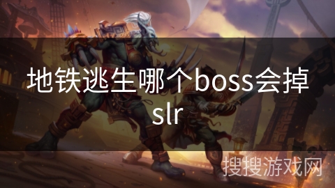 地铁逃生哪个boss会掉slr