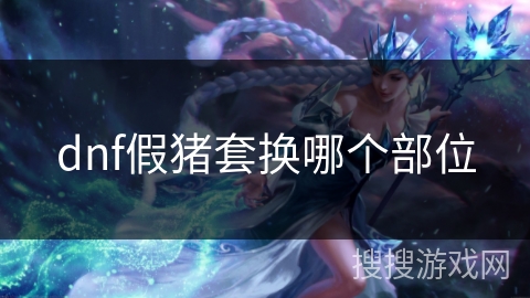 dnf假猪套换哪个部位