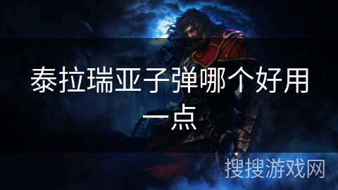 泰拉瑞亚子弹哪个好用一点